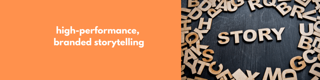 Laurie Tells Stories offers high-performance, branded storytelling